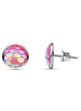 Hopeapuro Ariel 8 mm earrings