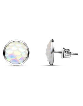 Hopeapuro Pearl 8 mm earrings