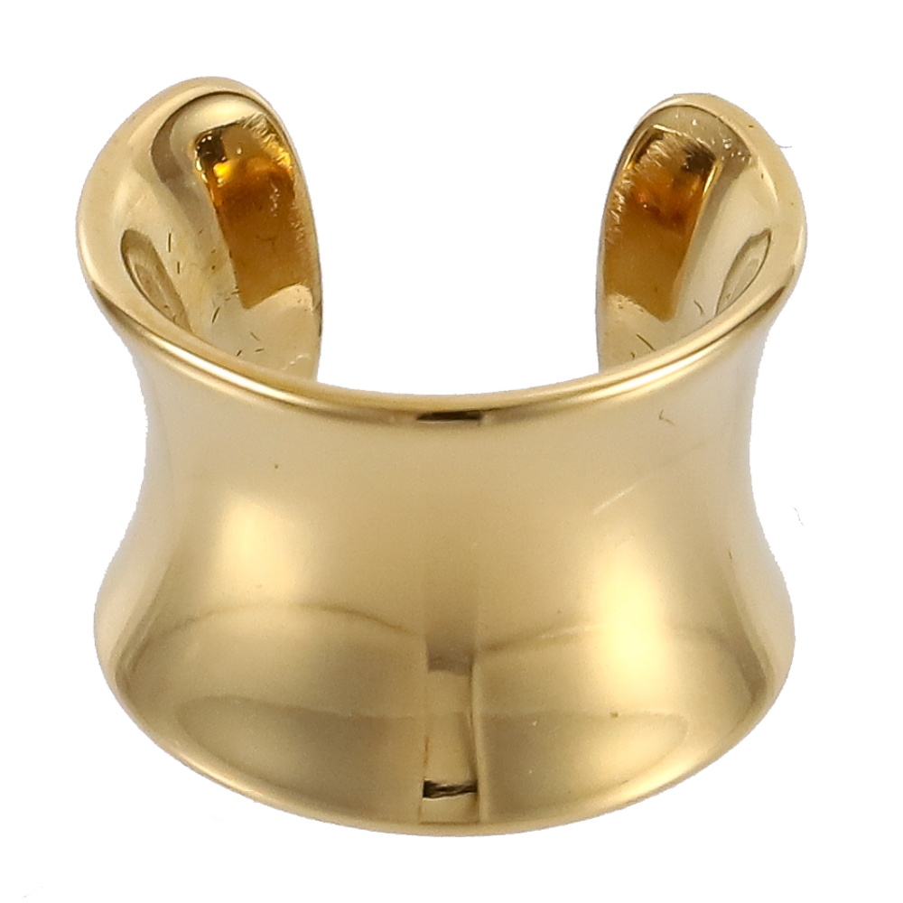 Lykka Strong gold-plated steel ear cuff