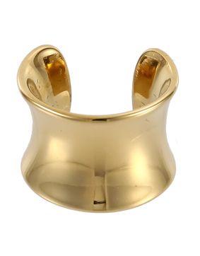 Lykka Strong gold-plated steel ear cuff