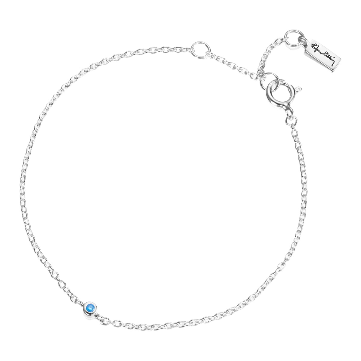 Efva Attling Micro Blink bracelet blue topaz 14-100-02424-1619