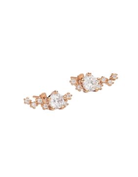 Sparv Midnight earrings gold plated 1180101