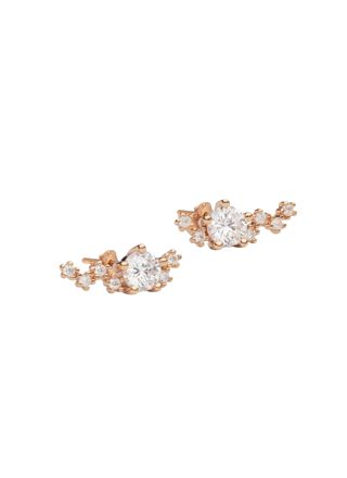 Sparv Midnight earrings gold plated 1180101