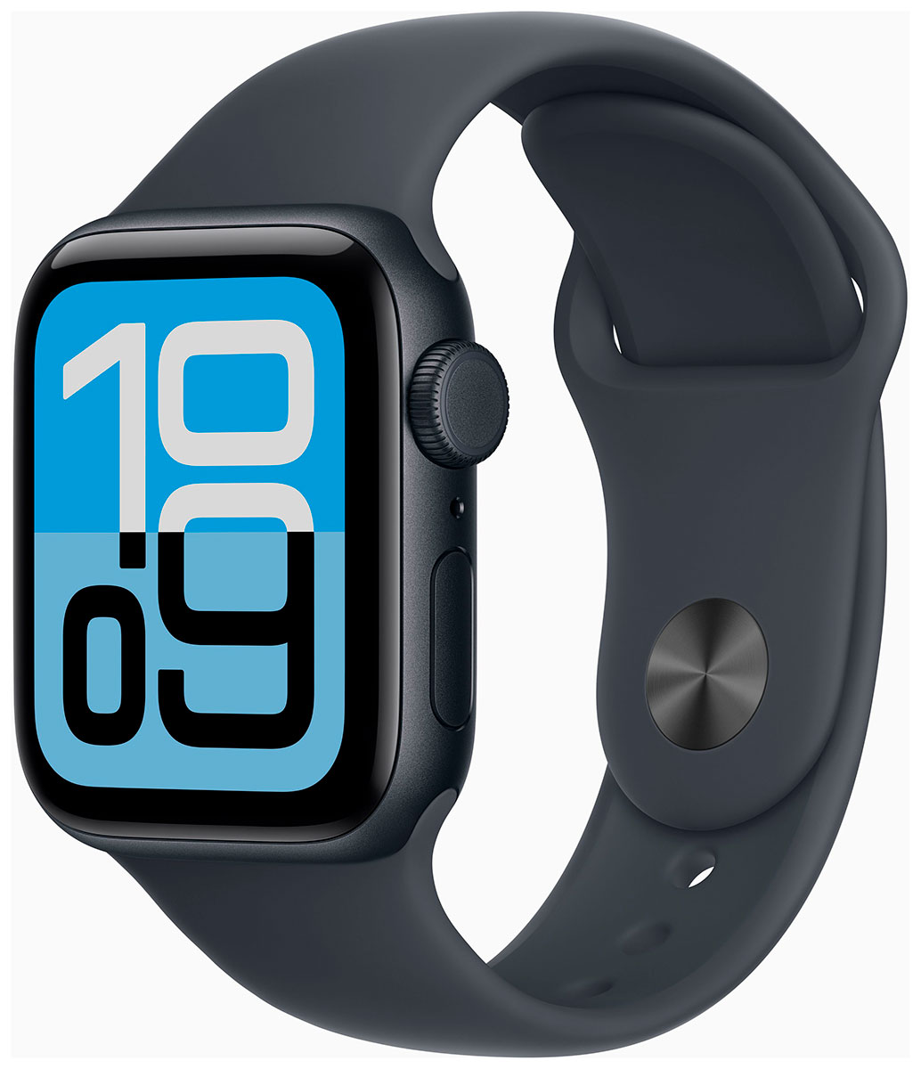 Apple Watch SE 3 GPS + Cellular 40mm Midnight Aluminium Case with Midnight Sport Band MEP94QN/A