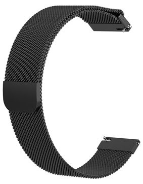 Tiera black Mesh Strap