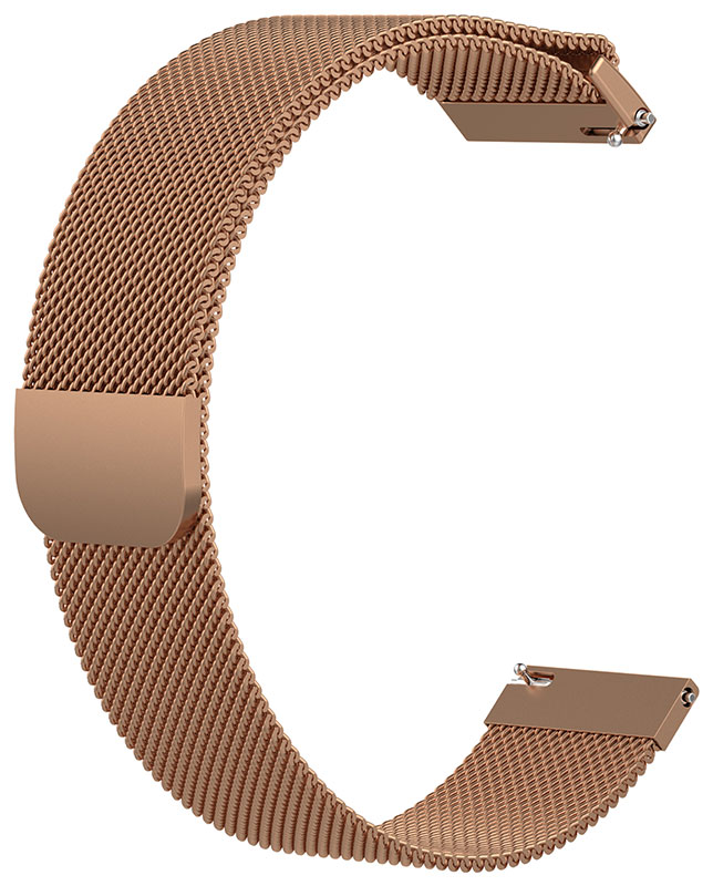 Tiera rose gold Milanese mesh-strap 18 mm