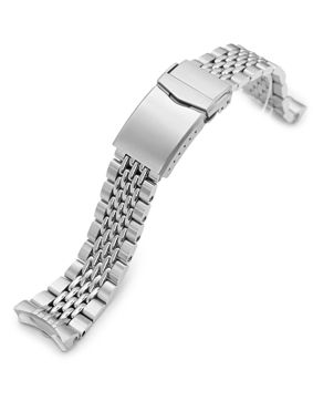 MiLTAT Goma BOR Stainless Steel Strap for Seiko 5 SS221820BPS123