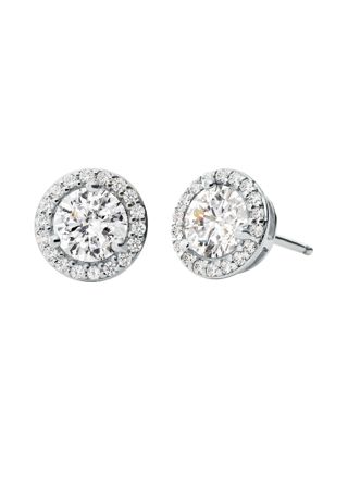 Michael Kors halo silver earrings MKC1035AN040