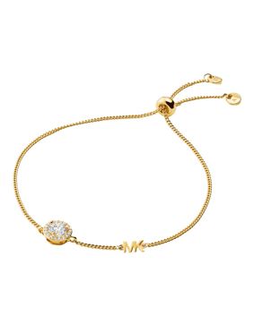 Michael Kors gold colored halo silver bracelet MKC1206AN710