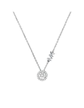 Michael Kors halo silver necklace MKC1208AN040