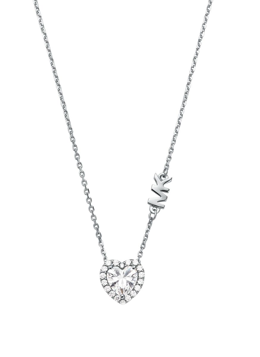 Michael Kors heart silver necklace MKC1520AN040 watchesonline