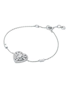Michael Kors silver heart bracelet MKC1690CZ040