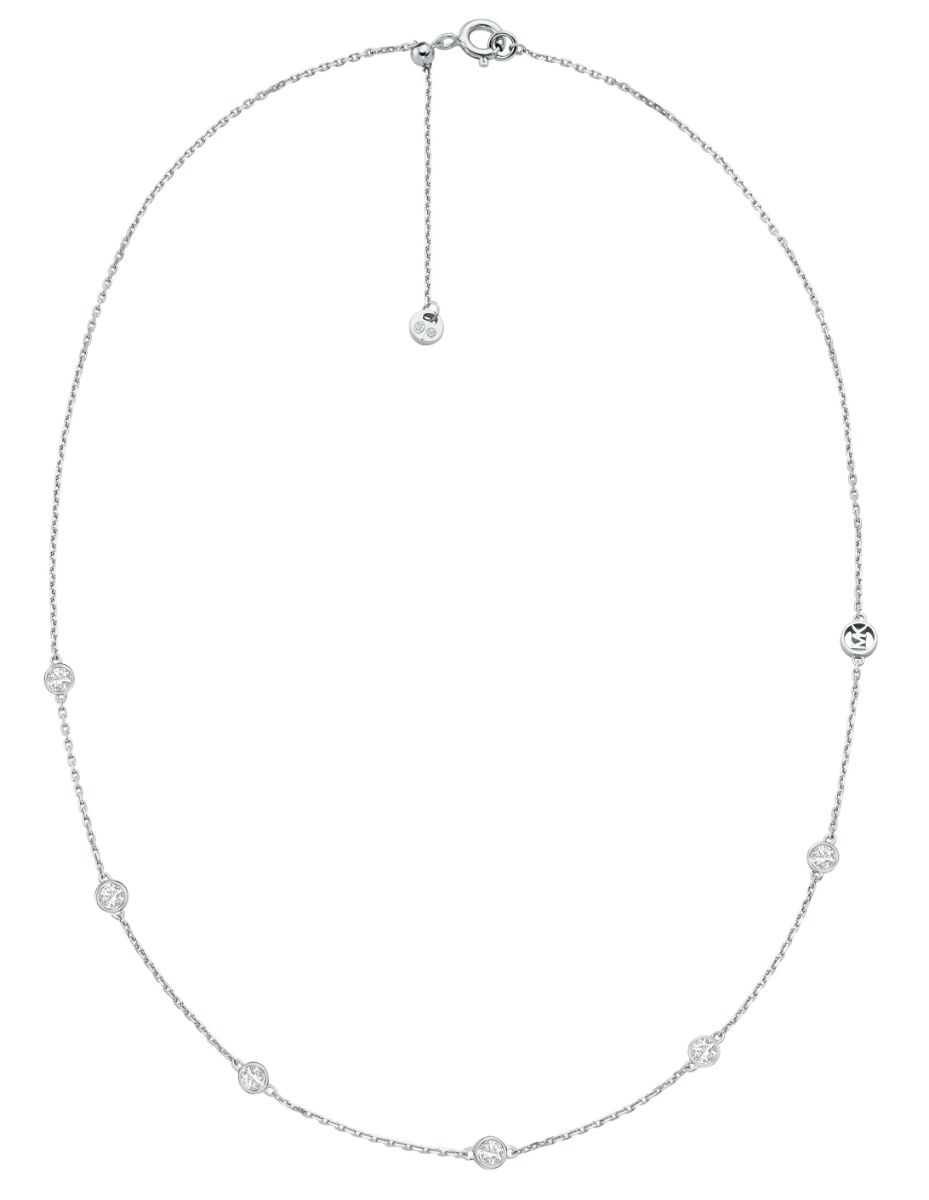 Michael Kors Premium silver necklace MKC1714CZ040