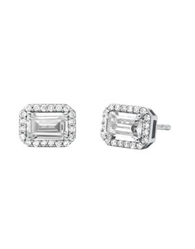 Michael Kors Brilliance silver earrings MKC1724CZ040