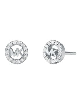 Michael Kors Premium MK silver earrings MKC1727CZ040