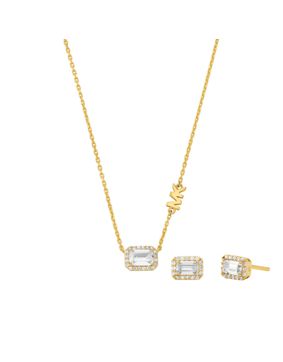 Michael Kors Premium gold-colored jewelry set MKC1759CZSET