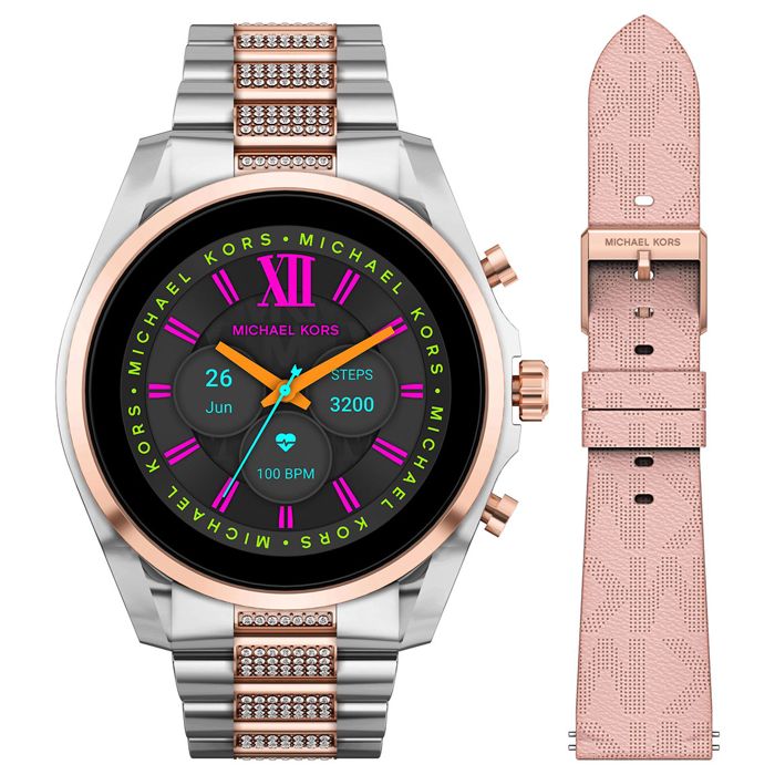 Kors Bradshaw Michael Kors Sofie Battery Life Stainless Steel