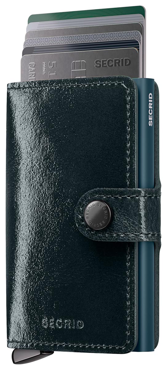 Secrid Premium Miniwallet Naplak Bottle Green+