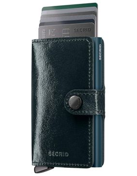 Secrid Premium Miniwallet Naplak Bottle Green+