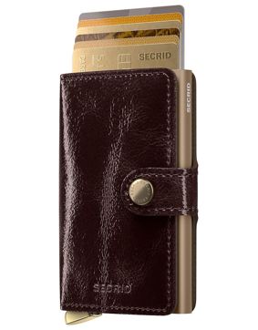 Secrid Premium Miniwallet Naplak Mahogany+