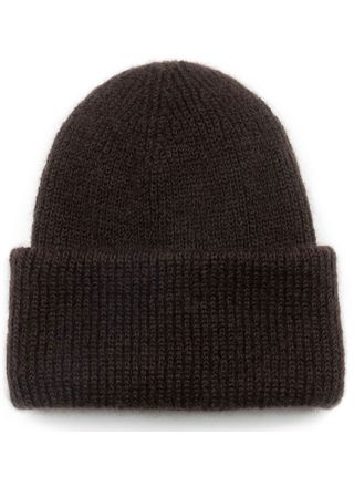 Aarni mohair beanie brown
