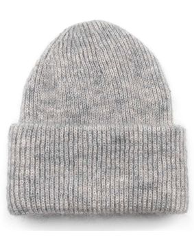 Aarni mohair beanie gray