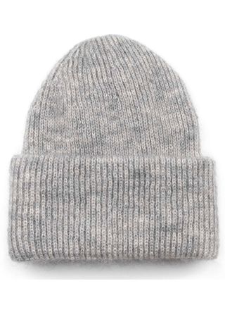 Aarni mohair beanie gray