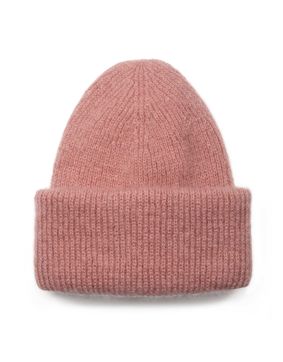 Mohair Mohair Beanie Heather Blush