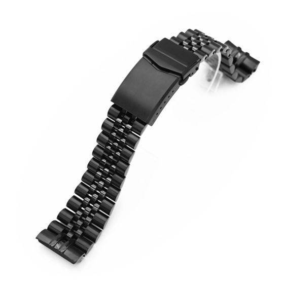  22mm Super-J Louis Metal Watch Band for Seiko New