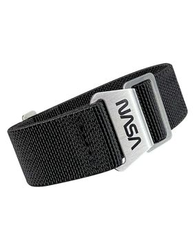 Erika's Originals Brushed NASA MN Black Textile Strap