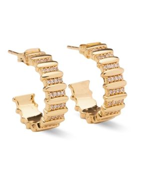 Sparv Night Vibe gold-colored creol earring 1860101