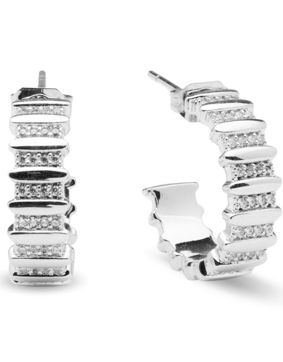 Sparv Night Vibe silver-colored creol earring 1860201