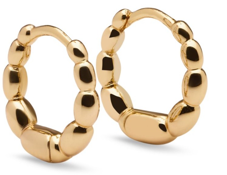 Sparv Nocturne gold-colored hoops 1830101