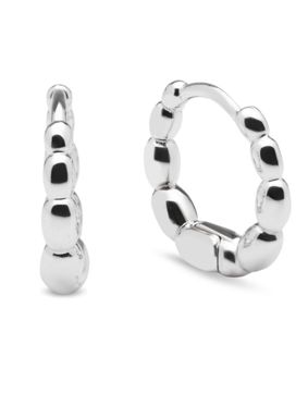 Sparv Nocturne silver-colored hoops 1830201