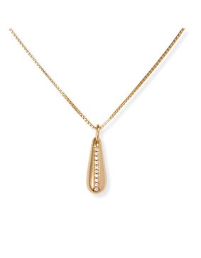 Sparv Noir gold-colored necklace 3180101