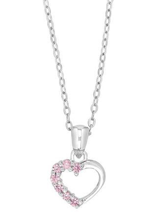 Nordahl Jewellery kids' heart pink necklace 225 148