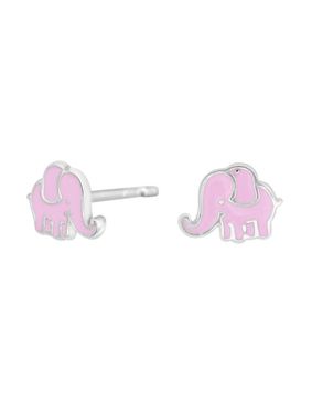 Nordahl Jewellery kids' elephant pink earrings 325 111