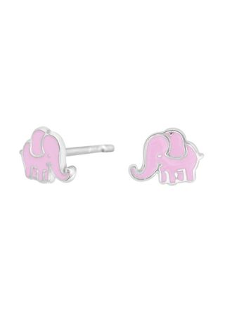 Nordahl Jewellery kids' elephant pink earrings 325 111