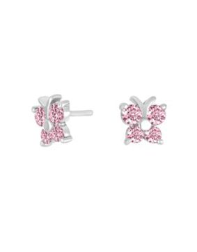 Nordahl Jewellery kids' butterfly pink earrings 325 174