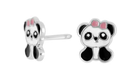 Nordahl Jewellery kids' panda earrings 325 744