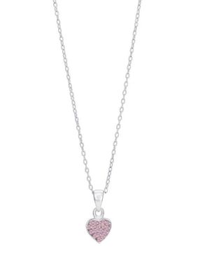 Nordahl Jewellery kids' pink heart necklace 825 164