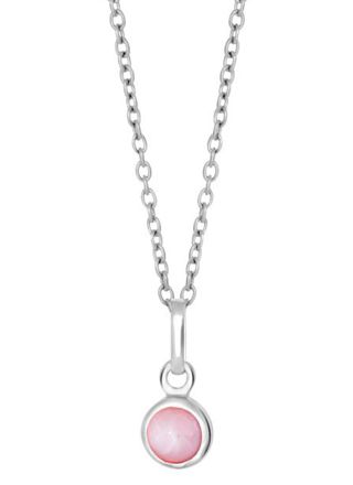 Nordahl Jewellery kids' pink mother-of-pearl necklace 869 152