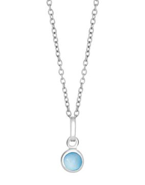 Nordahl Jewellery kids' blue mother-of-pearl necklace 869 153