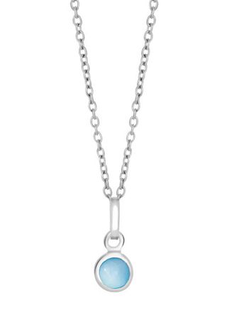 Nordahl Jewellery kids' blue mother-of-pearl necklace 869 153