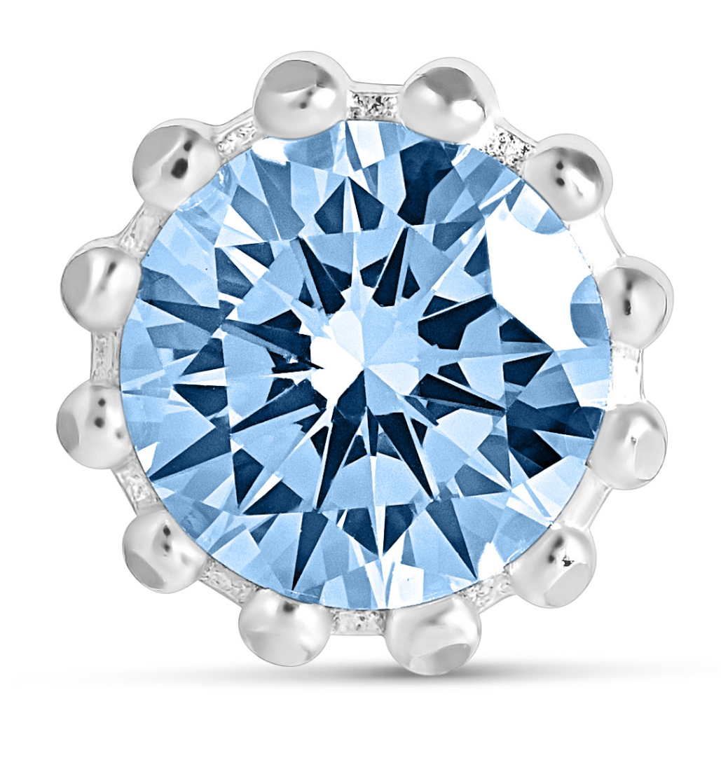 Lempikoru Bud stud earring blue 3307609000