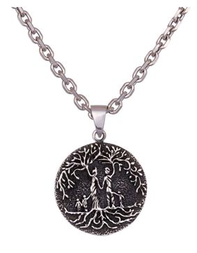 Northern Viking Jewelry Tree Of Life Family Silver Pendant NVJ-H-RS069