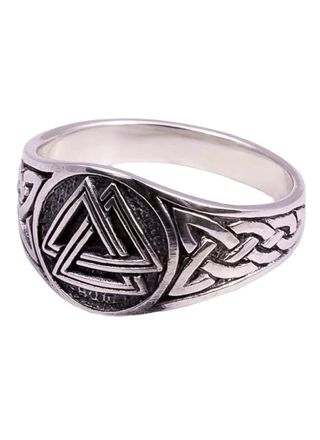 Northern Viking Jewelry Valknut ring NVJ-H-SO015