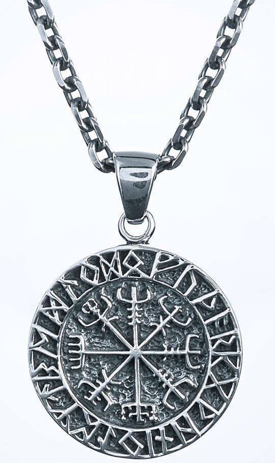 Vegvisir pendant hotsell silver