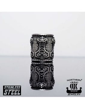 Northern Viking Jewelry Mjölnir Beard Ring NVJHE012