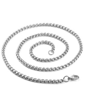 Northern Viking Jewelry NVJKE004 Necklace Rolo link
